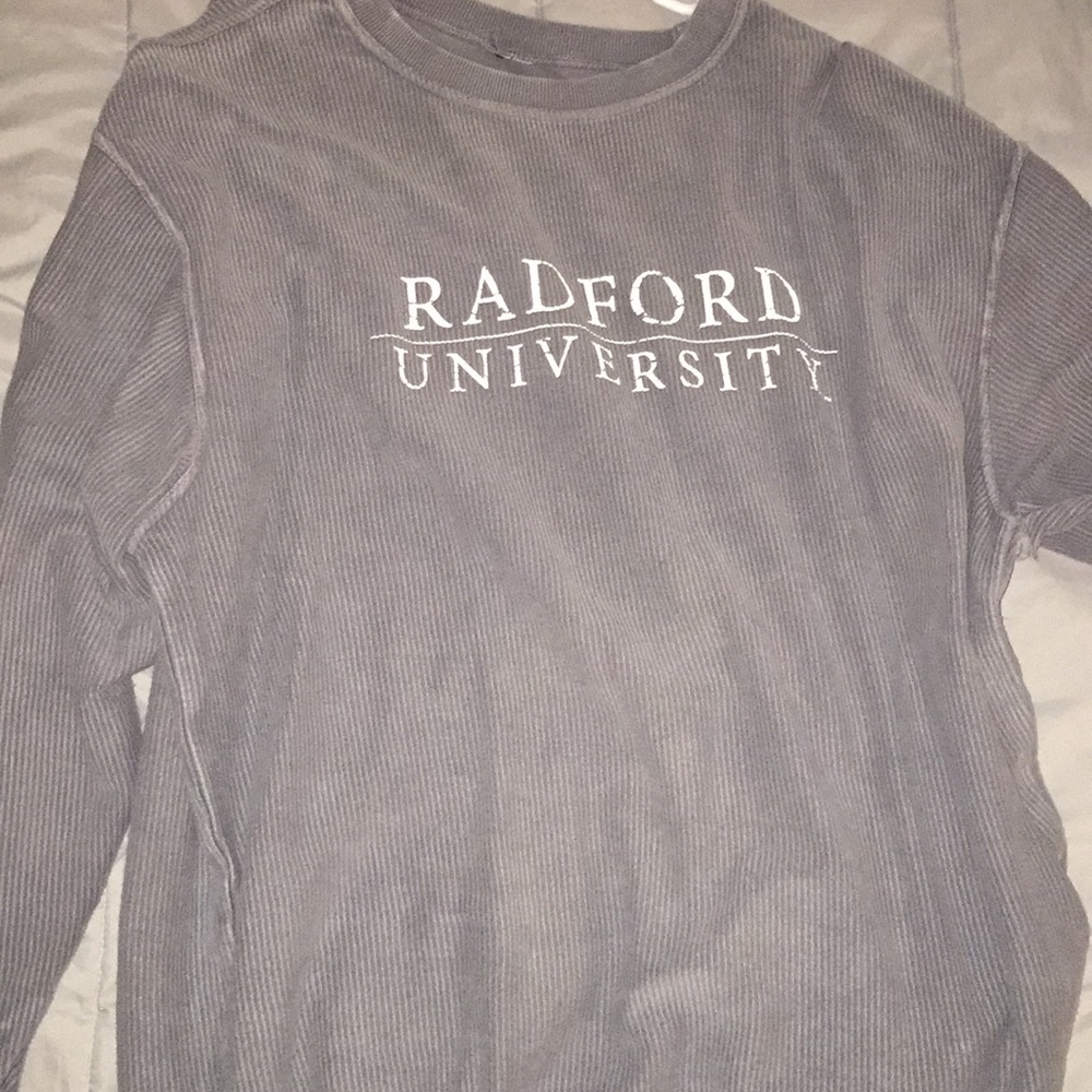 Radford University corduroy Sweatshirt